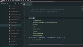 Locate a JavaScript component in Magento