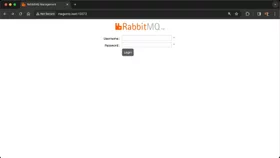 Connect to the RabbitMQ web interface in Magento