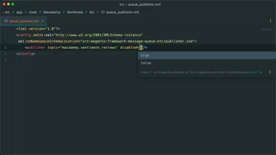 Create a queue publisher