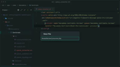 Create a queue consumer