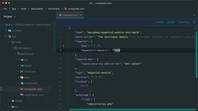 Configure composer.json for module distribution