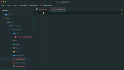 Create a README file for Magento