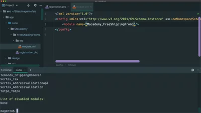 Create a module and prepare for JavaScript development