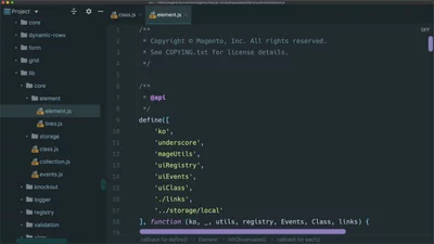 Understand uiClass, uiElement, uiCollection, and uiComponent