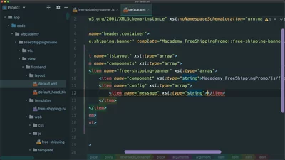 Use UI component property fallbacks and overrides