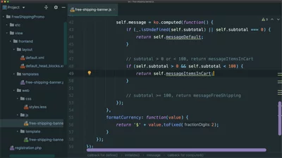 Create computed properties with Knockout