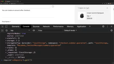 Filter and query UI components