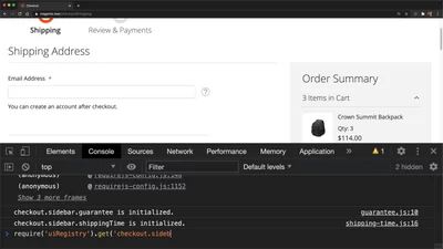 Change the load order of UI components