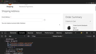 Implement dynamic UI component properties