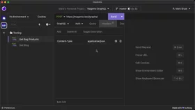 Understand how to execute a GraphQL query in Magento