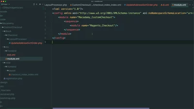 Reorder checkout field positions with a custom layout processor