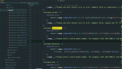 Add a built-in validation rule to a checkout address field