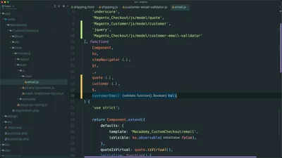 Refactor custom component code to use a core method