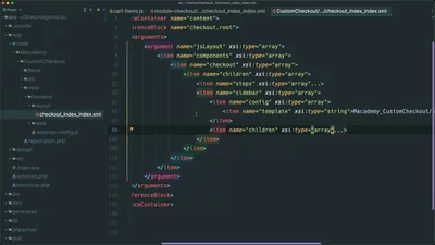 Extend a custom checkout UI component