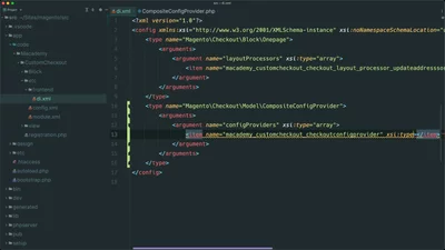 Add data to window.checkoutConfig with a checkout config provider