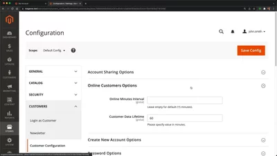 Update the customer address HTML template for a new attribute