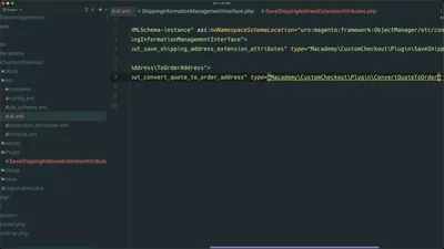 Save new extension attribute data to the database