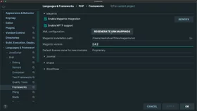 Prepare the environment for admin grid development in Magento