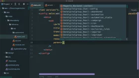Create admin menu items in Magento