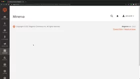 Set an admin page menu and title in Magento