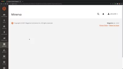 Set an admin page menu and title