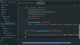Create an admin grid actions column in Magento