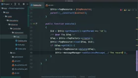Create an admin delete controller action in Magento