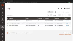 Add filters to an admin grid in Magento