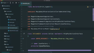 Create an admin grid inline edit controller action