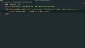 Create the structure of an admin form UI component in Magento