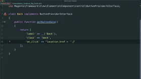 Create a back button to cancel an admin form submission in Magento