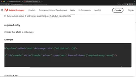 Create admin form validation rules in Magento