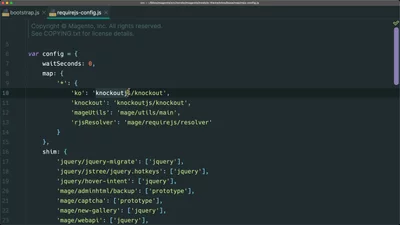 Understand how Magento initializes and bootstraps Knockout.js