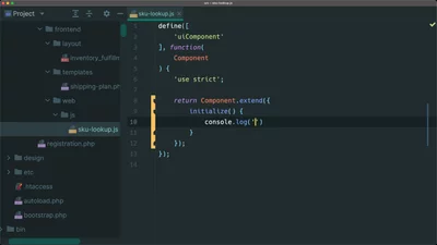 Execute code when loading a Knockout.js view model
