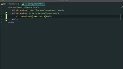 Render a Knockout.js observable array with foreach