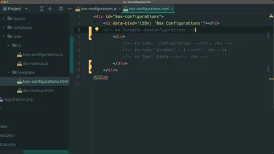 Render a Knockout.js observable array with a virtual element