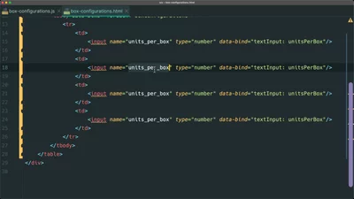 Bind input fields to complex observable arrays in Knockout.js