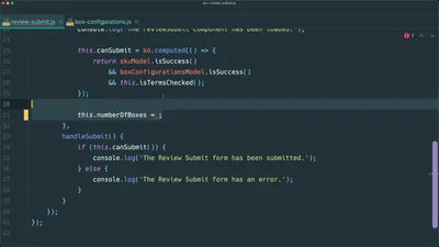 Refactor a Knockout.js computed function to an external model