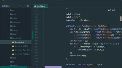 Use Knockout.js utilities
