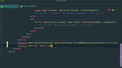 Save JSON data with Knockout.js and a standard form post