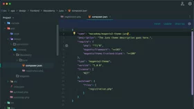Set up an initial custom theme in Magento