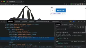 Hide elements by reference in Magento