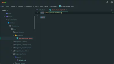 Create a block and template