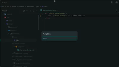 Translate strings in template files