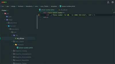 Translate strings containing variables