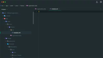 Create a theme module
