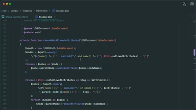 Use Escaper functions to escape data input