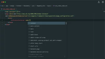 Add a CMS block to a page with an argument