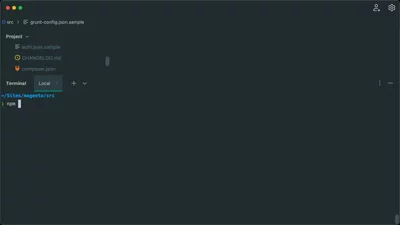 Install and configure Grunt