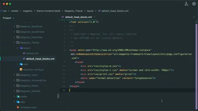 Define metadata with page configuration